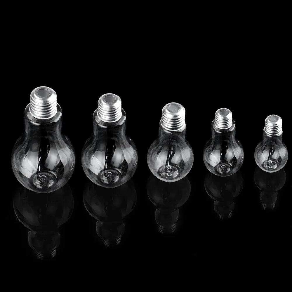 Bouteille d'eau créative d'été, petite gourde mignonne, à la mode, ampoule de jus de lait, anti-fuite, bouteilles portables mignonnes