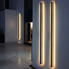 LED étanche longue applique murale ip65 éclairage extérieur jardin maison de campagne balcon lumière mur intérieur chambre salon lumière
