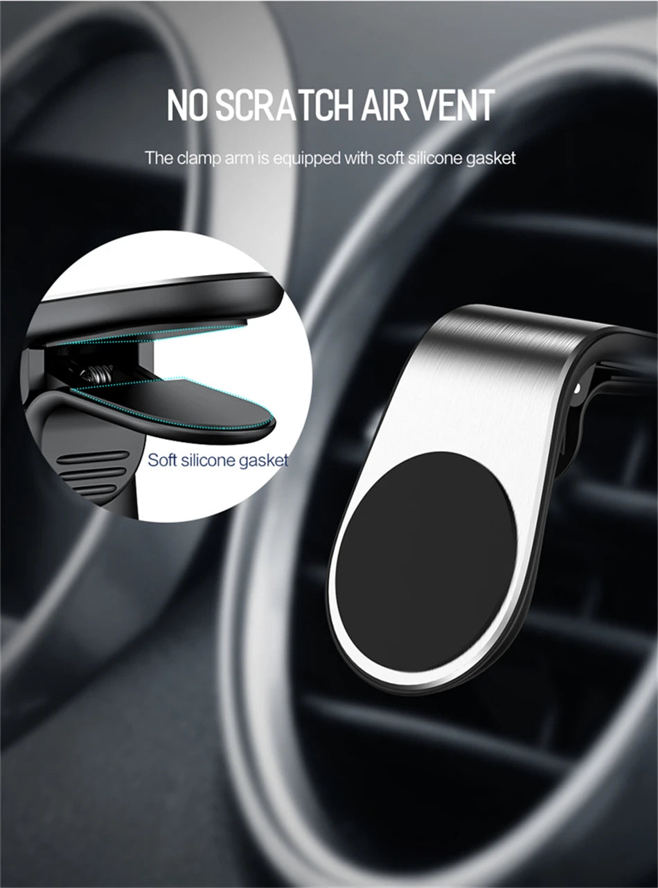 Support de téléphone magnétique puissant, Clip de ventilation, pour toutes les voitures, pour Xiaomi12, Huawei, Iphone 13, tous les téléphones intelligents