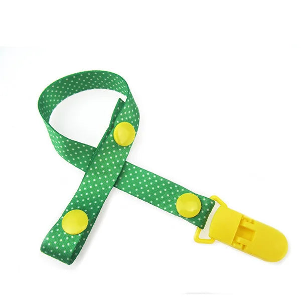 1pc bébé sucette Clips chaîne matériau confortable mignon factice pince titulaire mamelons enfants dessin animé attache-sucette attache-sucette