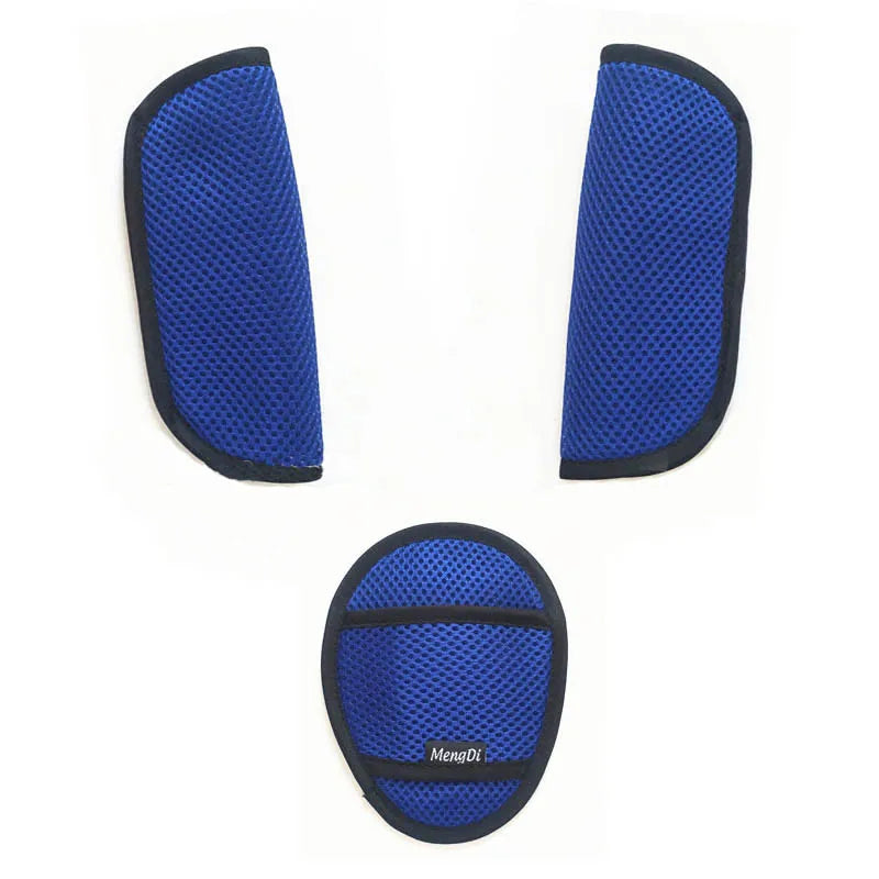 Harnais de panier pour bébé avec loquet de verrouillage, ceinture de sécurité de siège de voiture pour enfants, 5 Points, ceinture de sécurité, boucle de klaxon, coussin d'épaule réglable