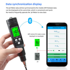 Yieryi Compteur d'oxygène dissous professionnel BLE-9100 analyseur d'oxygène dissous intelligent testeur de concentration d'oxygène