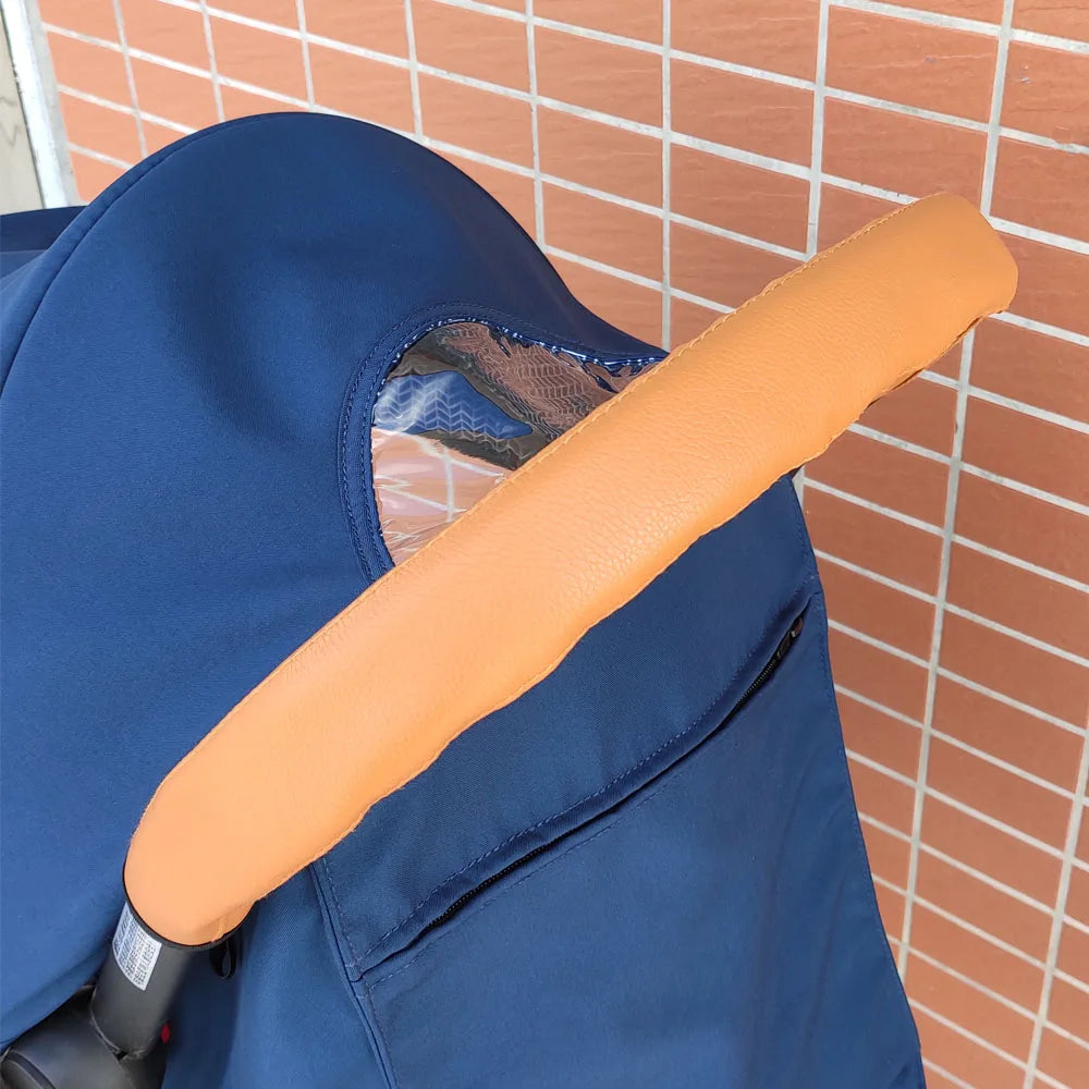 Accessoires de poussette pour bébé, housse de protection en cuir et accoudoir, barre de pare-chocs, poignée de main courante pour Babyzenes Yoyo Yoya + landau