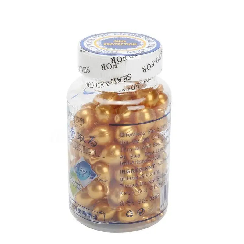 Capsules d'extrait de vitamine E, crème hydratante, sérum Ve, maquillage coréen pour le visage, 90 pièces/bouteille, soins pour la peau