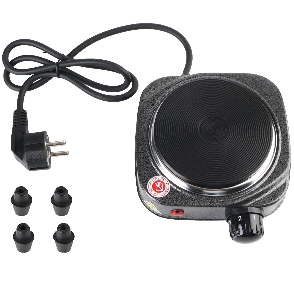 Mini cuisinière électrique multifonctionnelle, appareil de cuisine, cuisinière, plaque chauffante, lait, eau, café, four chauffant, 500W, 220V
