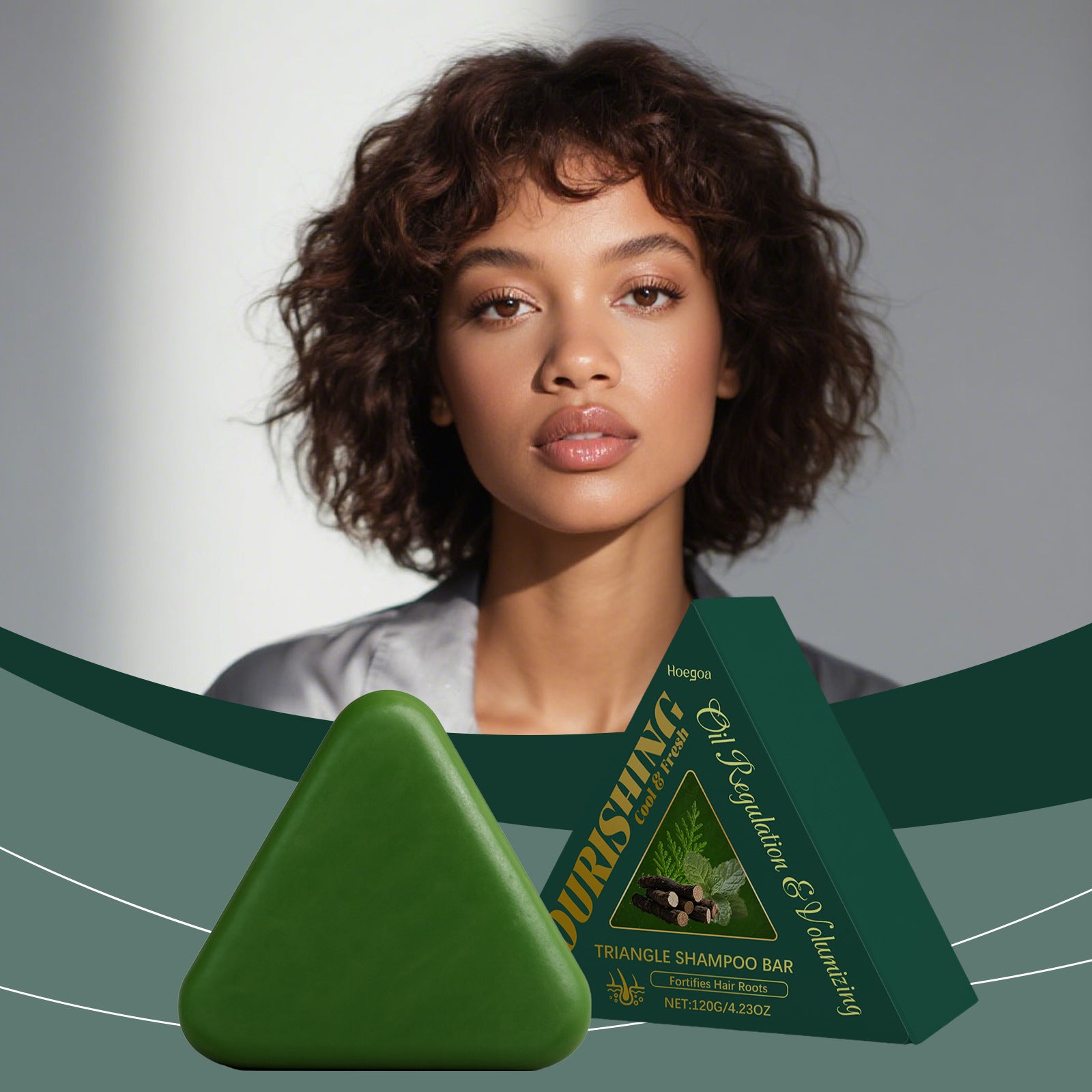 Shampoing Anti-chute de cheveux, barre de nettoyage du cuir chevelu, huile de contrôle épaisse, pellicole, réduit la cascade, savon de soin volumisant solide fait à la main