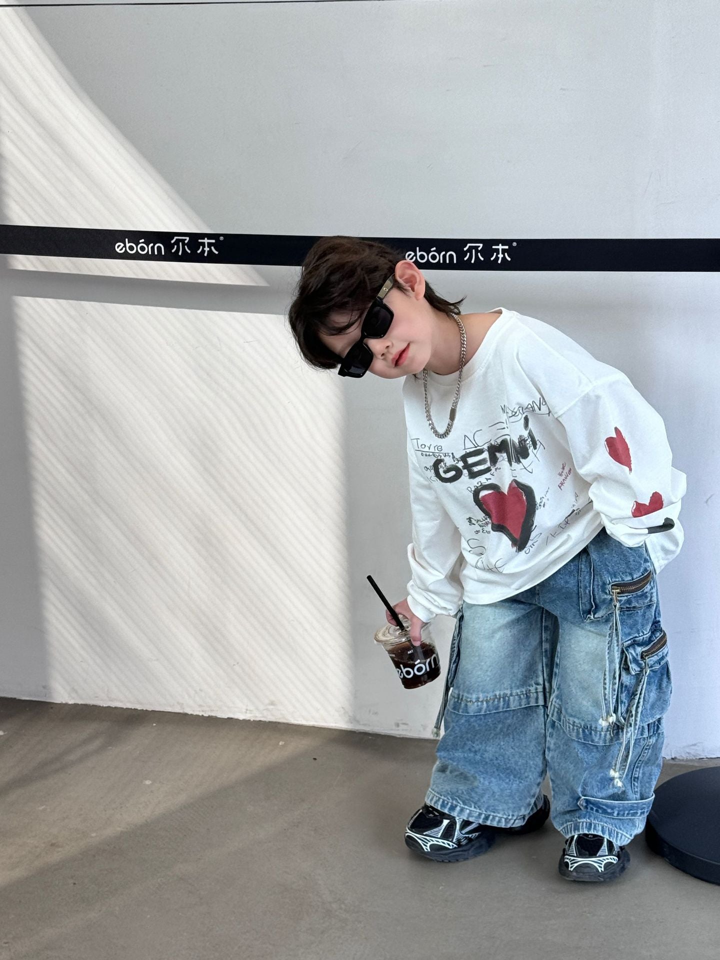 Bébé enfants Denim pantalon printemps automne nouveau à la mode Cargo jean garçon Style coréen décontracté beau pleine longueur poche pantalon