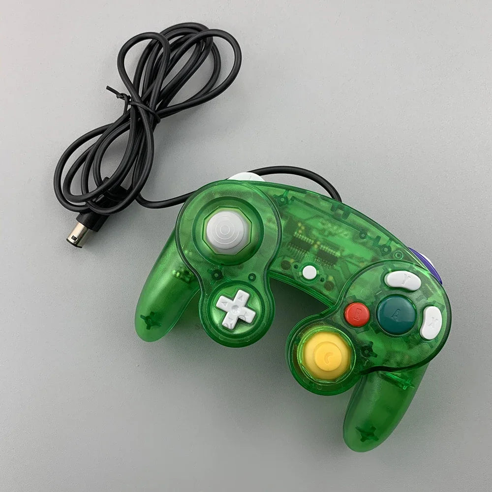 Joystick portatif filaire pour contrôleur NGC, pour nintendo pour manettes Gamecube, accessoires de jeu, livraison directe