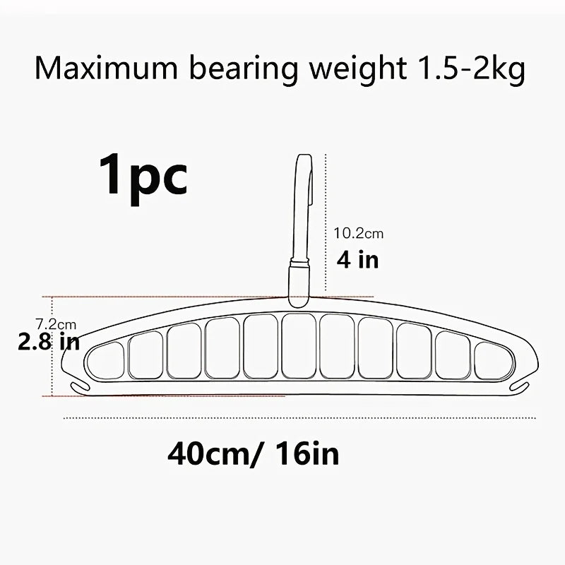 Cintre pliant multi-trous, support de rangement antidérapant, gain de place, organisateurs pour garde-robe, jean, pantalon, écharpe