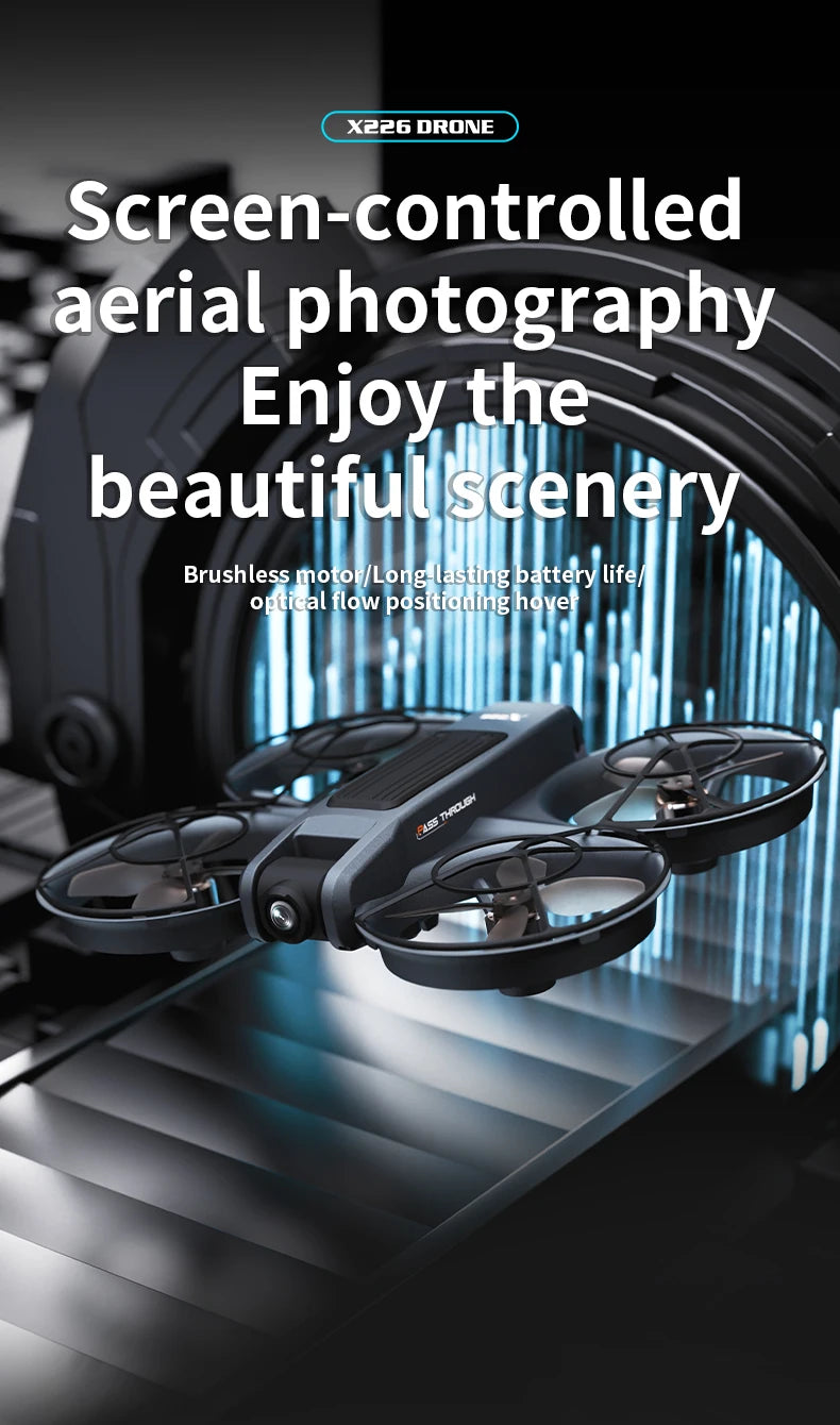 2025 nouveau Drone X266 8K WIFI GPS professionnel HD photographie aérienne avion télécommandé HD double caméra quadrirotor jouets cadeaux