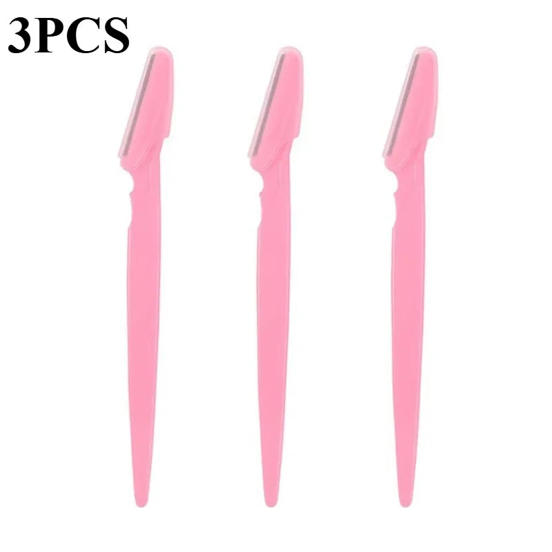 Women's eyebrow and facial razor, versatile exfoliating dermaplaning tools with precision cover, safe beauty, new