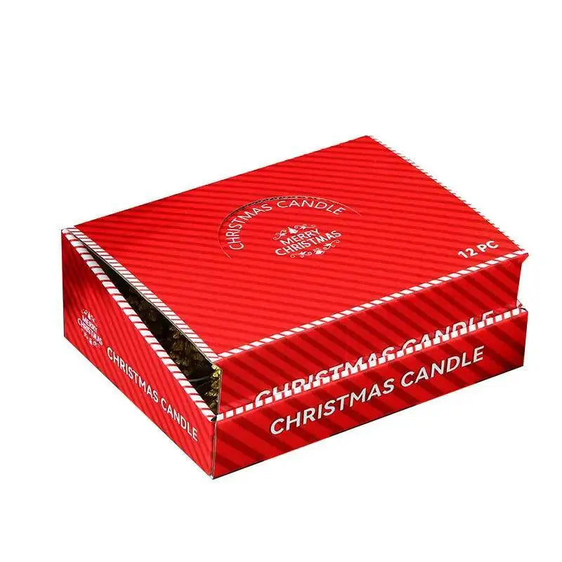 Bougies d'anniversaire sans fumée, 12 pièces, fournitures de décoration de noël, atmosphère, fabrication de bougies de noël, parfums, huile paraffine