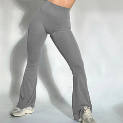 Taille haute entraînement Yoga Leggings Fitness bout à bout Scrunch fesses sport pantalons de gymnastique femmes