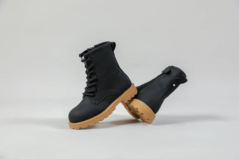Bottes d'équitation pour enfants, chaussures de marque blanches, souples et décontractées à plateforme, nouvelle collection automne
