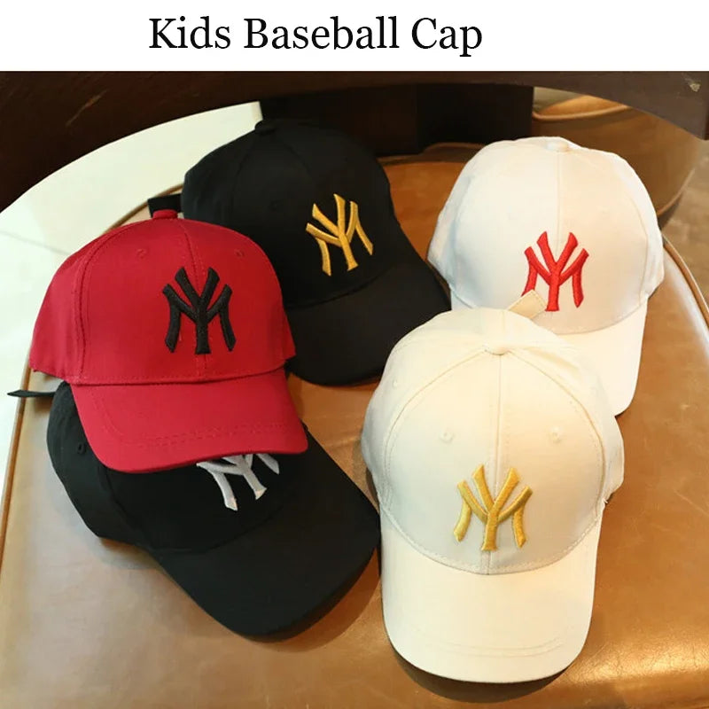 Casquette de Baseball pour enfants, chapeaux de soleil en coton pour filles et garçons, casquette d'été pour enfants