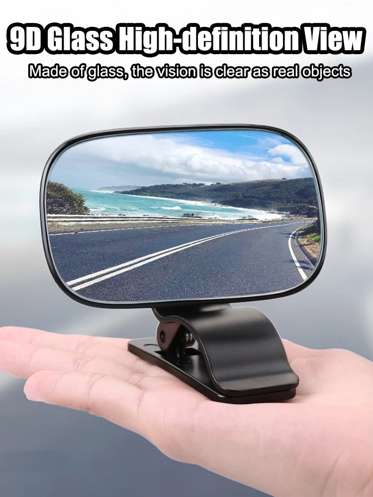 Miroir de sécurité intérieur de voiture pour bébé, avec Clip, rétroviseur de maquillage, pince arrière de siège, ornement automobile, accessoires automobiles