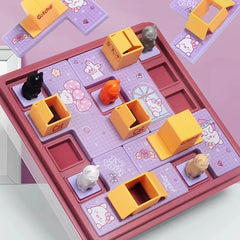 Jouets pour enfants, jeu de société d'entraînement à la pensée logique, puzzle labyrinthe, activités de voyage, jouets éducatifs, jeu interactif Parent-enfant