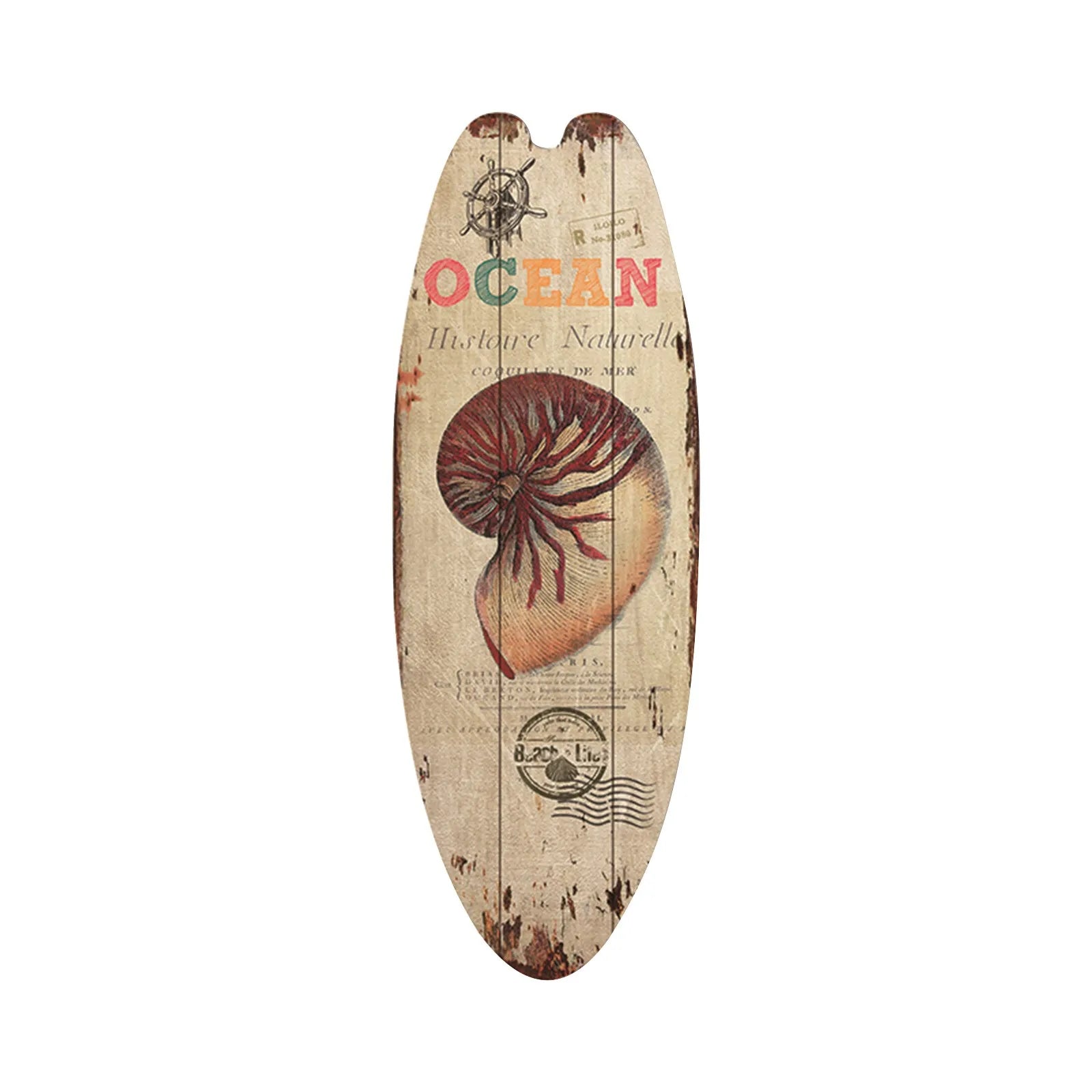 Planche de Surf en Bois, Décor de ixà Domicile, Bar, Festival, Tendance Décontractée, Panneau en Bois, Style Plage, Rétro