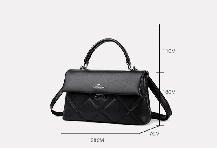 Sac pour femmes nouvelle tendance sacs à main coréens concepteur de luxe marque dames sacs à bandoulière en cuir souple mode polyvalent sacs à bandoulière