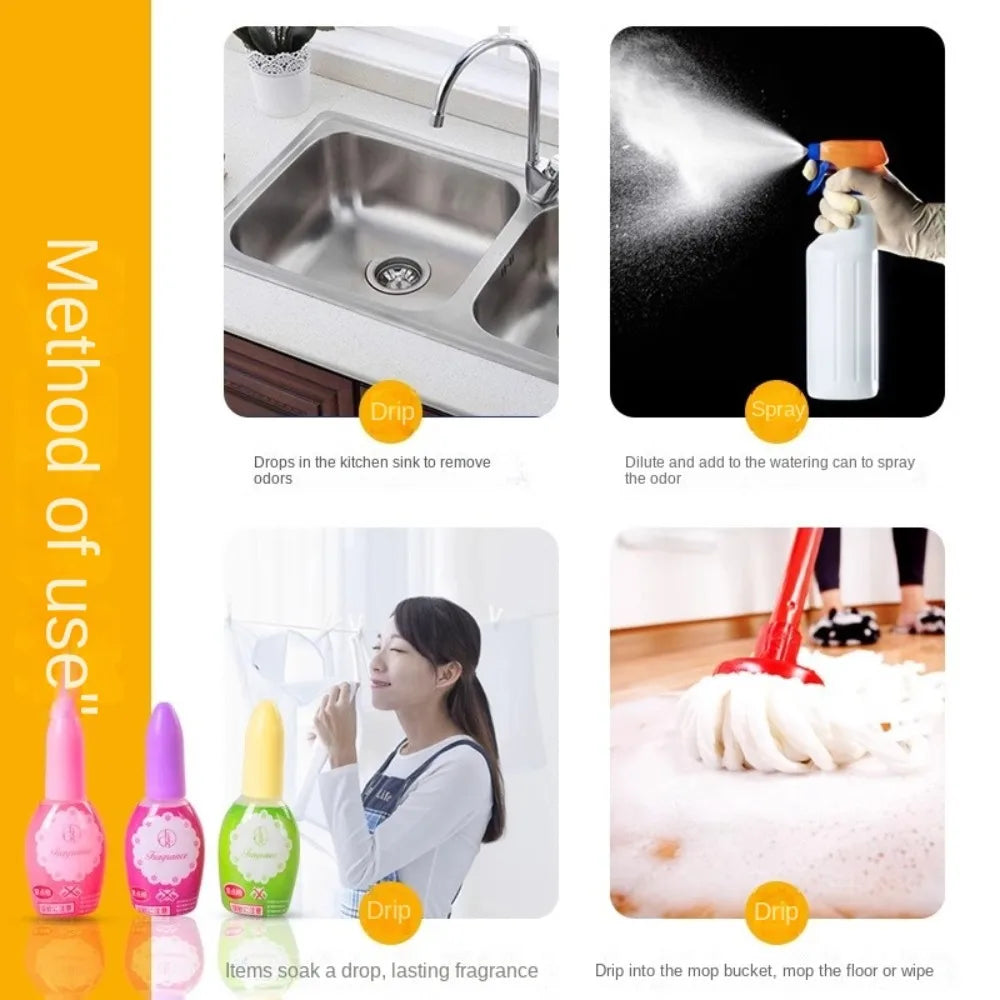 Désodorisant pour toilettes Yuan, une goutte de dépistolet ant, parfum liquide, aromathérapie intérieure, désodorisant pour éliminer les odeurs, 20ml