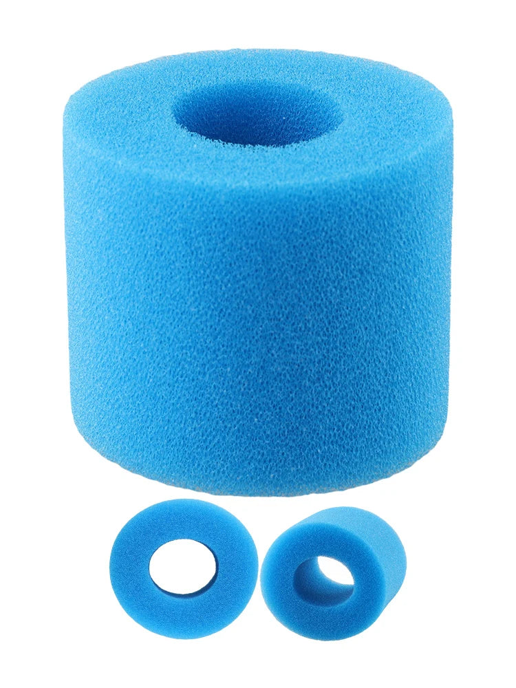 Éponge filtrante de piscine en Bio mousse réutilisable, longue durée, facile à nettoyer, universelle pour le Type I/II/VI/D, 1 pièce