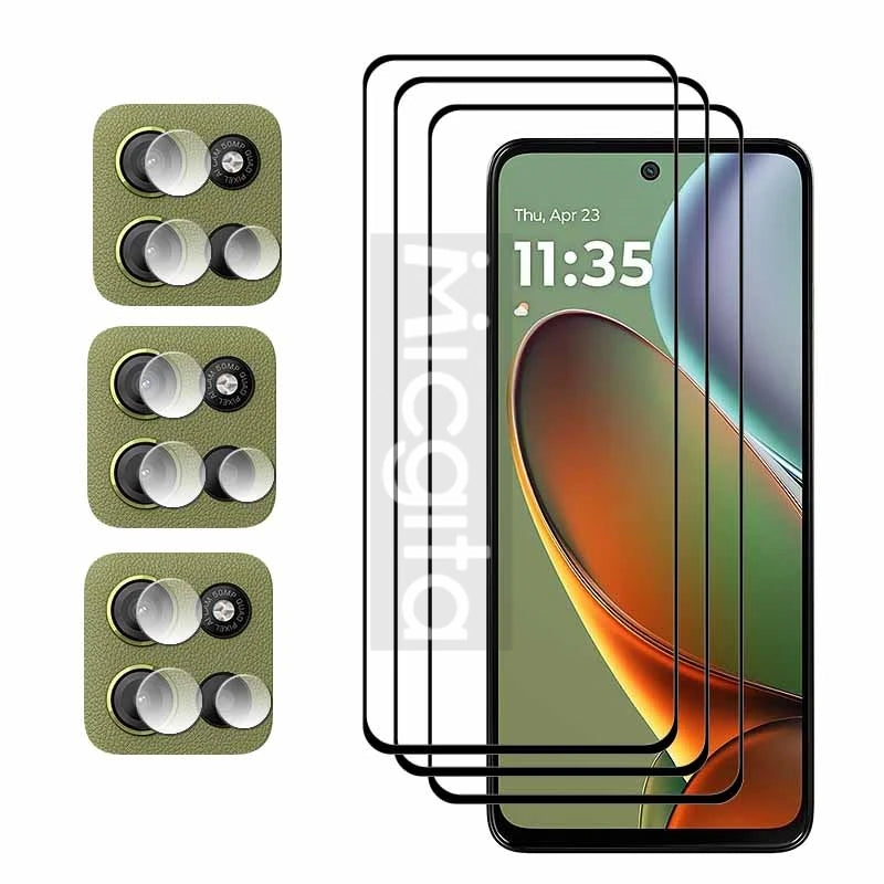 Vente Protecteur pour Motorola G15 Power g15 écran verre trempé 9H anti-rayures pour Moto G15power G15 film de lentille en fibre souple