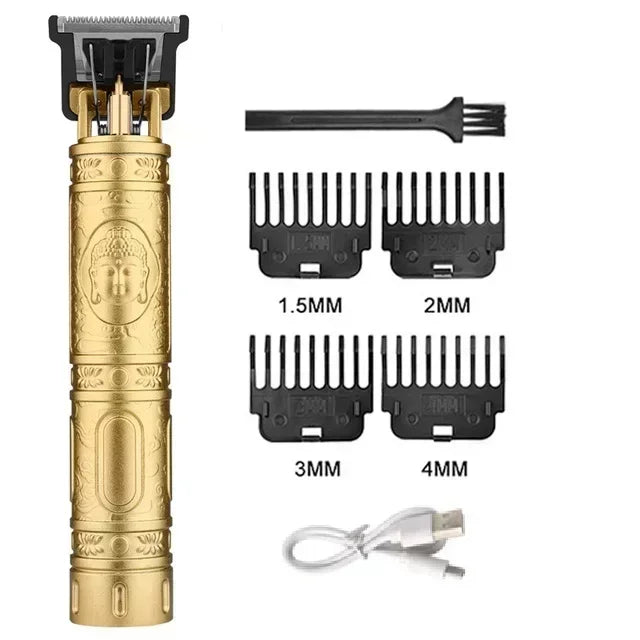 Tondeuse à cheveux électrique T9 pour hommes, tondeuse à barbe, tondeuse à cheveux Linge, machine de découpe de cheveux, barbier professionnel, rasoir