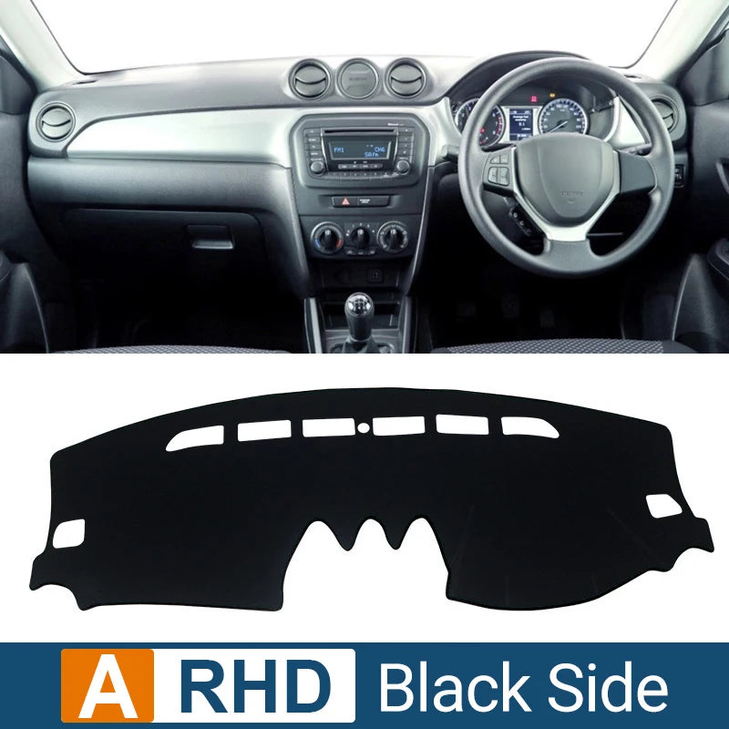 Pare-soleil pour tableau de bord de voiture, accessoires antidérapants, pour Suzuki Vitara LY 2015 2016 2017 2018 2019 2020 2021 2022 2023 2024