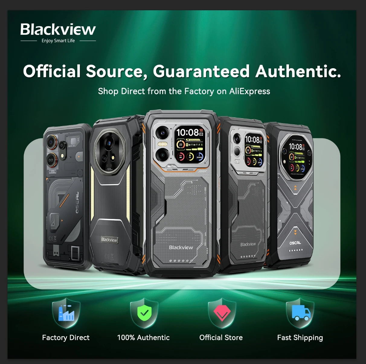 Smartphone robuste Blackview OSCAL MARINE 3, écran HD 6,56 pouces 90 Hz, processeur Helio G81, appareil photo 13MP+16MP, batterie 5000mAh, Android 16 Mobile