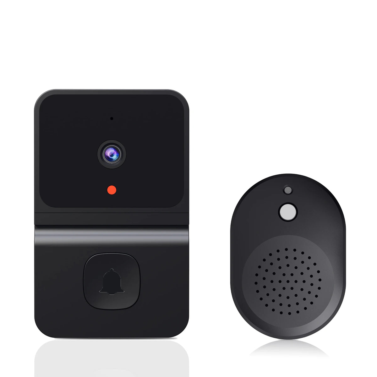 Wireless Wi-Fi Doorbell with Outdoor HD Camera, Night Vision Video Intercom, Voice Changer, Home Monitor, Security Doorbell