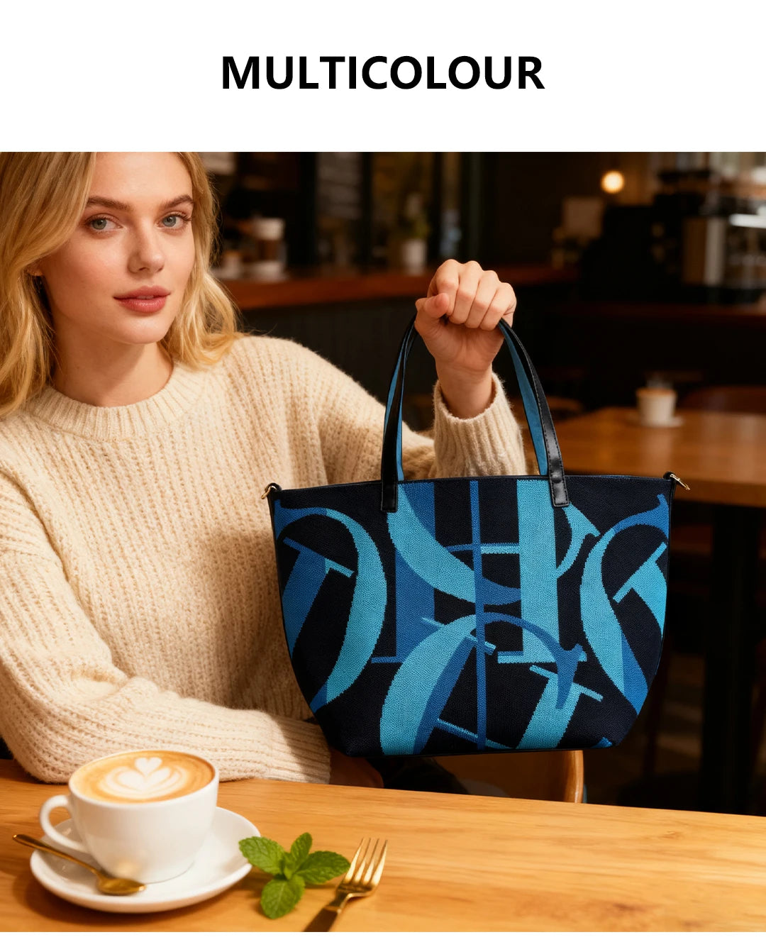 CH sac à main femme Design rétro grande capacité sac à provisions à la mode multifonctionnel vacances essentiel sac seau femme