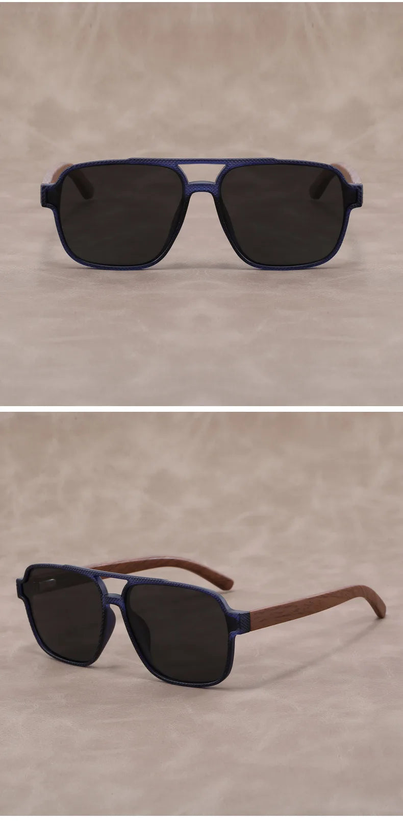 Lunettes de soleil à Grain de bois pour hommes lunettes de soleil à Grain de bois lunettes pour hommes lunettes polarisantes lunettes de Protection UV