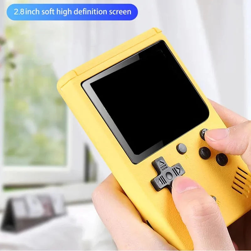 Mini Retro Portable Video Game Console, 8-bit, 3.0-inch Color LCD Screen, Color Game Player for Kids, 500 Built-in Games