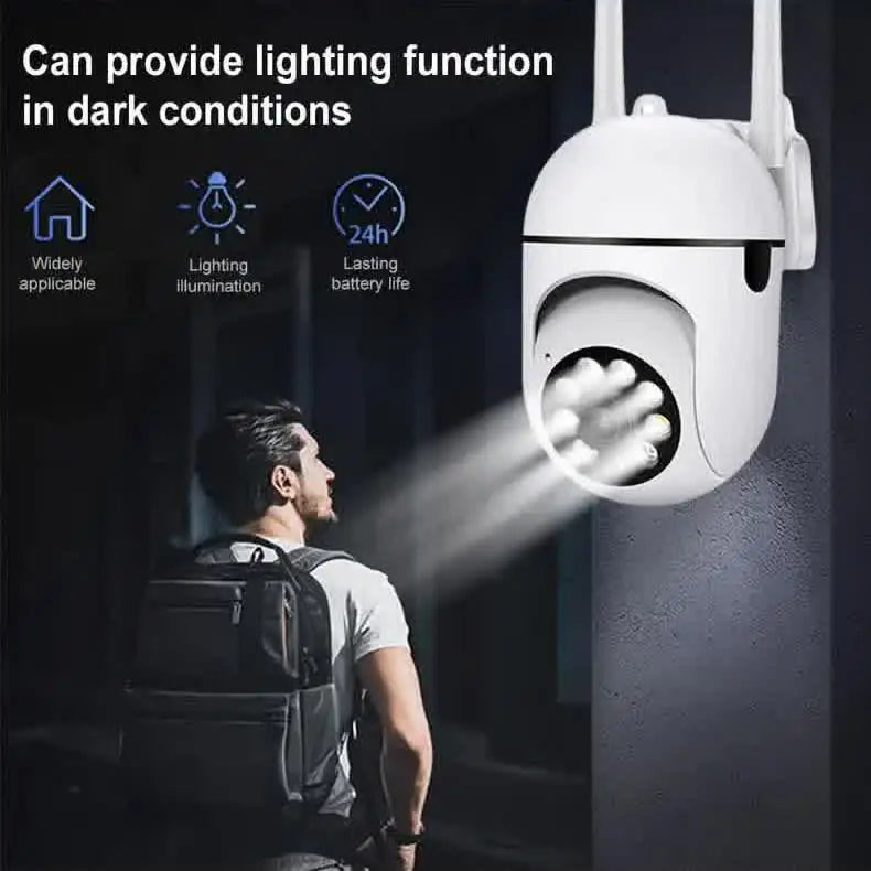 ICam365 APP caméra IP intelligente extérieure sécurité à domicile WIFI CCTV Surveillance avec Vision nocturne couleur sans fil HD Audio bidirectionnel 1080P