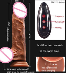 Adult sex toys, automatic retractable vibrating dildos, female masturbation sex toys, vibrating toys inserted into the penis