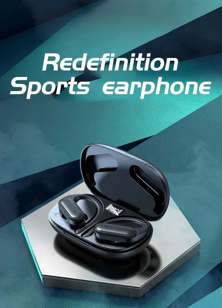 A520 Wireless Bluetooth Headphones, High-Quality Earplugs, Sweatproof, Touchscreen, Light-Up, Mini HD Stereo Sound Quality, Universal Headphones
