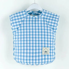 Bavoir mangeant pour bébé, tablier imperméable sans manches, salopette alimentaire, peinture en argile faite à la main, vêtements de travail pour filles et garçons, tissus à roter