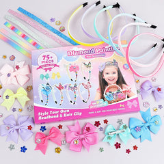 Accessoires pour cheveux pour filles, arts et artisanat, cadeau, Kit de fabrication de bandeaux, cadeaux, Kit de fabrication de bandeaux pour filles, faites votre propre mode