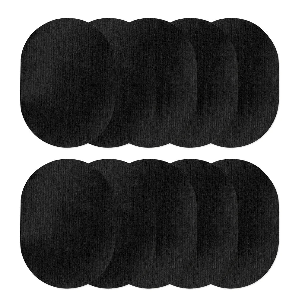 Patch Adhésif Anti-Transpiration pour Capteur Invisible, Autocollant artificiel astique, Portable, pour Moniteur de Glycémie, 10 Pièces