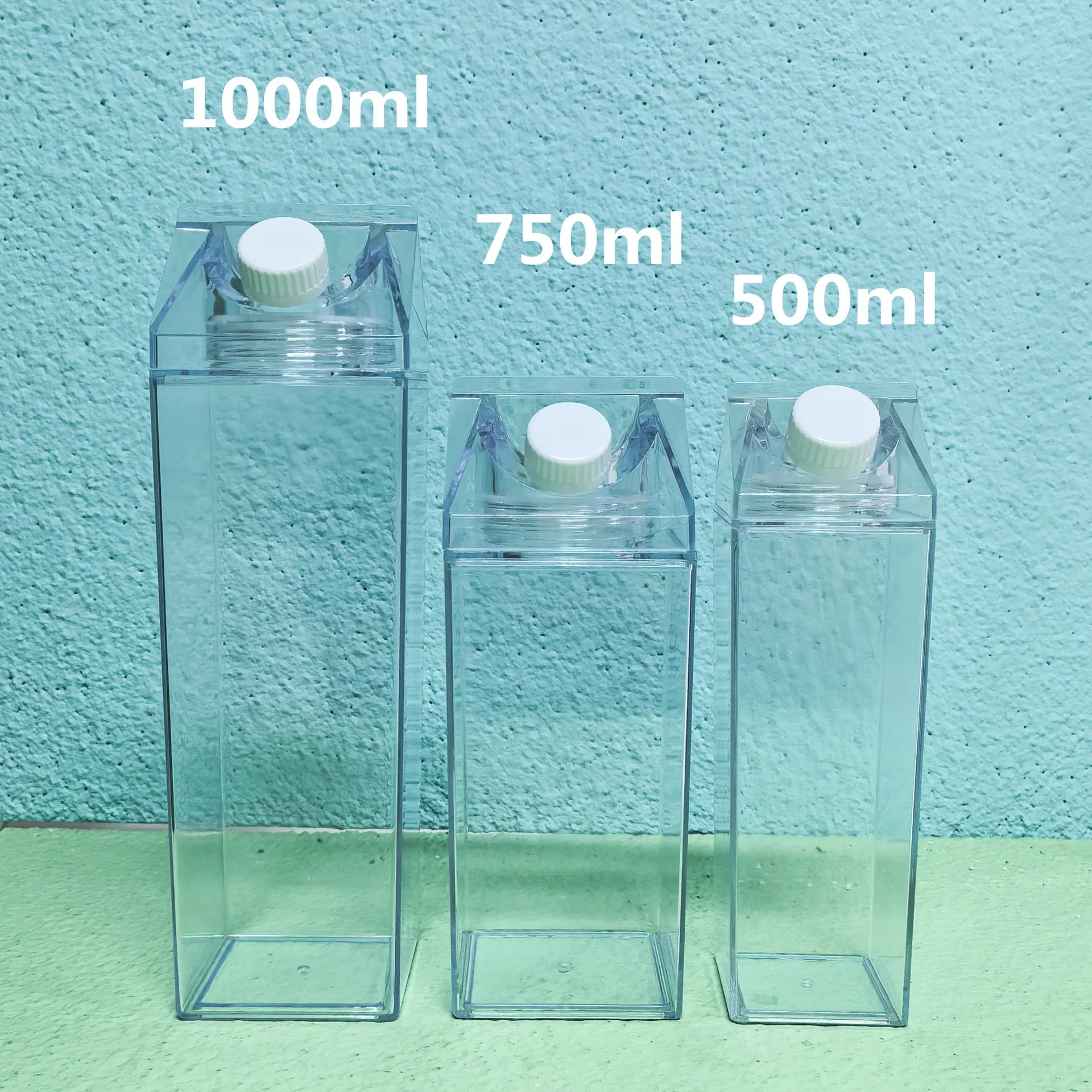 Bouteille de café vide imprimée réutilisable de 500ml, pour le stockage des boissons, récipient Durable anti-fuite, accessoire de boisson écologique