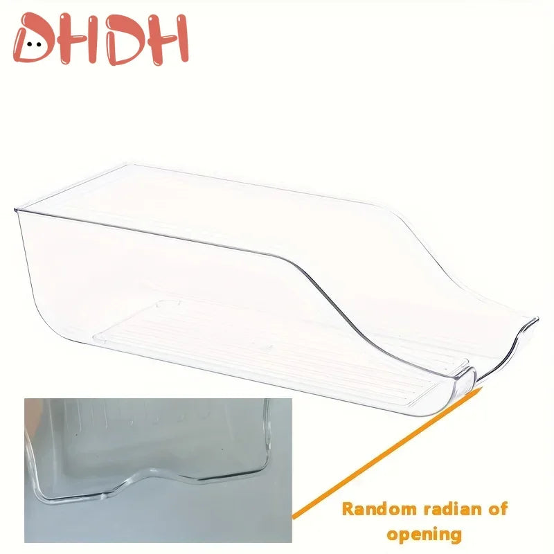 Boîte de rangement pour réfrigérateur, organisateur de réfrigérateur, boîtes de rangement de cuisine, canettes de Soda, panier, conteneurs de rangement, organisateur de garde-manger