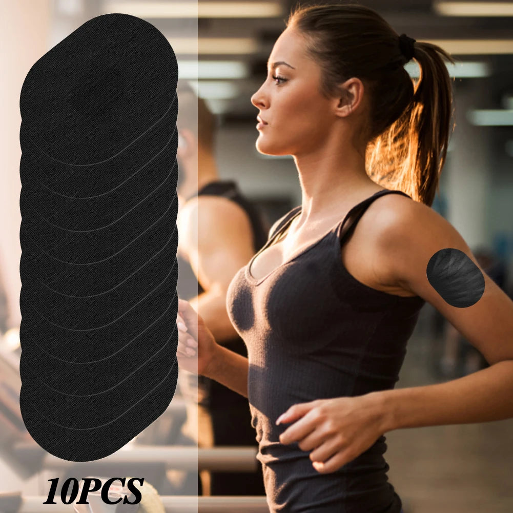 Patch Adhésif Anti-Transpiration pour Capteur Invisible, Autocollant artificiel astique, Portable, pour Moniteur de Glycémie, 10 Pièces