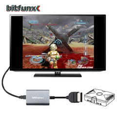 Adaptateur HDMI Bitfunx pour consoles de jeu rétro classiques XBOX, câble HD, accepte le son Surround numérique Dolby 5.1