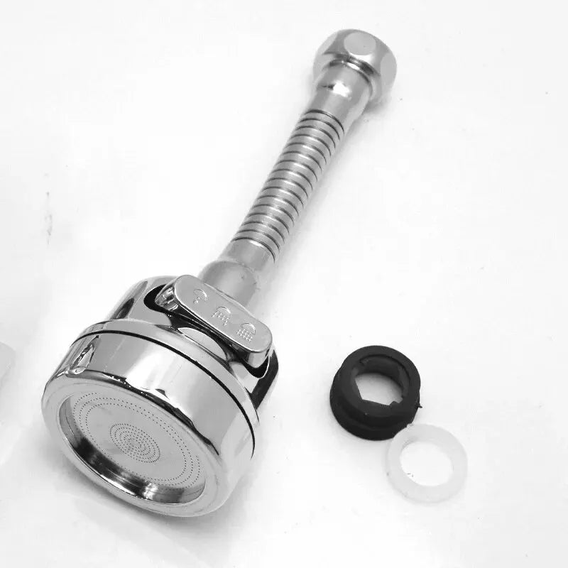 BAOKEMO buse de robinet robinet d'évier de cuisine Booster tête de pulvérisation 3 Modes de sortie d'eau Rotation à 360 degrés