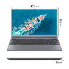 15,6 pouces ordinateur portable J3710 8GB RAM 256GB SSD Windows 11 pour les étudiants et les affaires