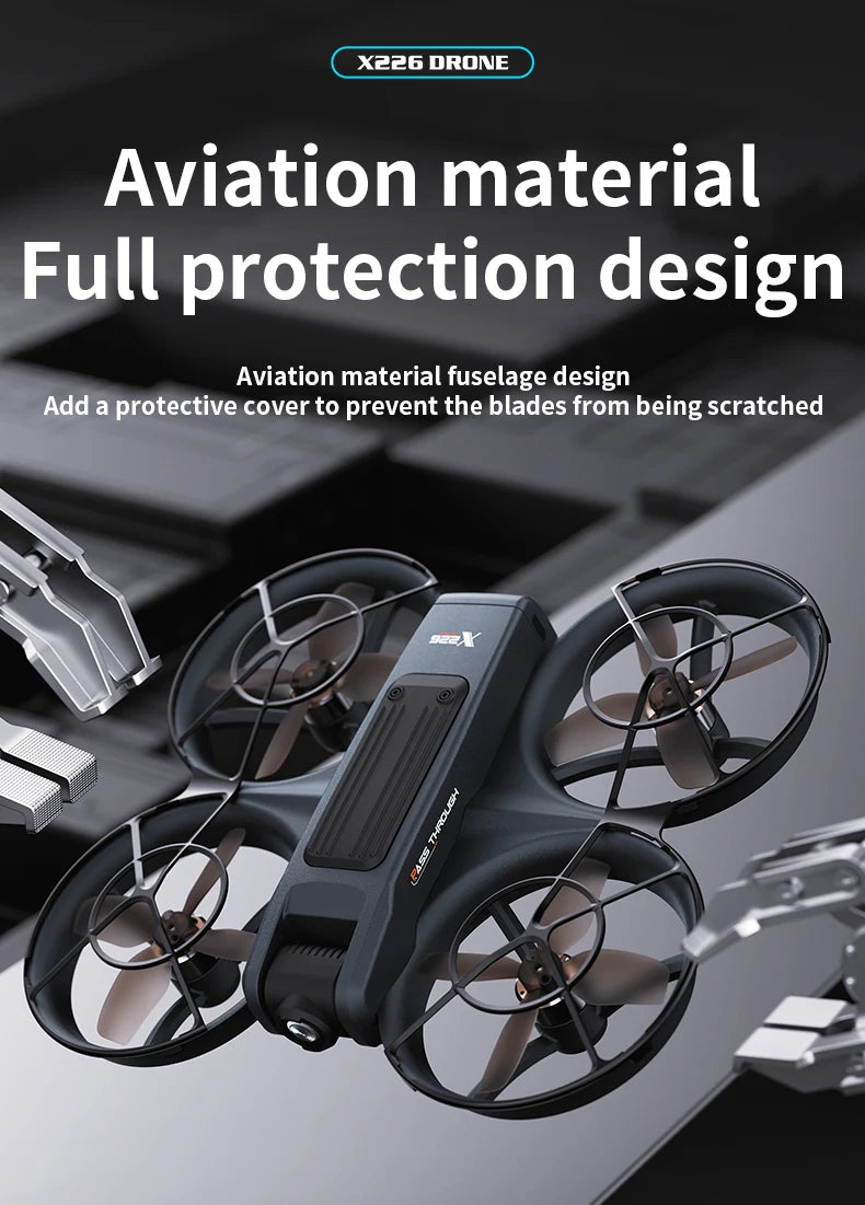 2025 nouveau Drone X266 8K WIFI GPS professionnel HD photographie aérienne avion télécommandé HD double caméra quadrirotor jouets cadeaux