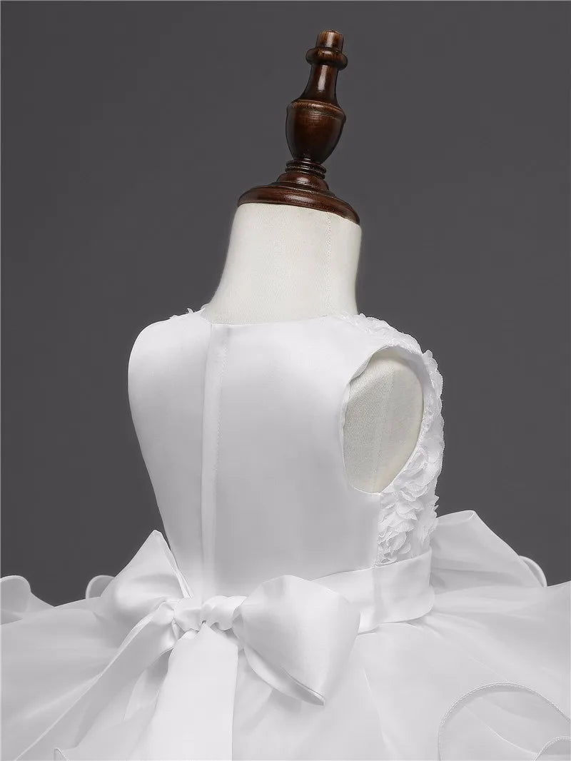 Robe de demoiselle d'honneur pour mariage, tenues d'anniversaire pour bébés filles de 2 à 8 ans, robes de première Communion pour enfants, vêtements de fête pour enfants