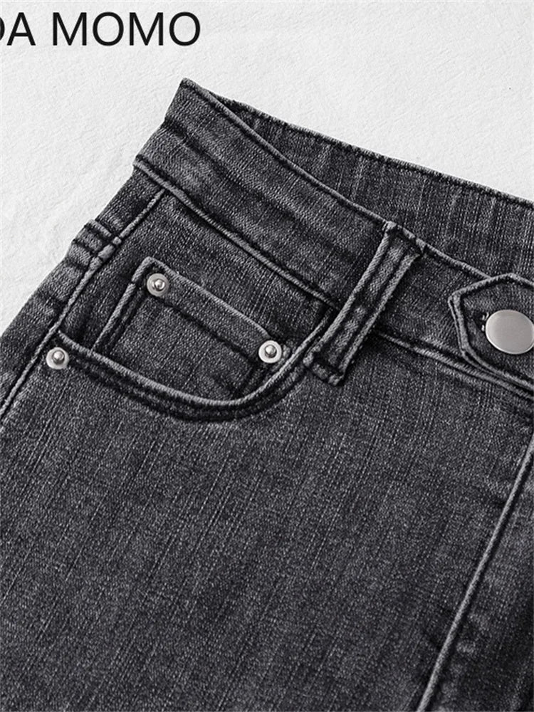 Jeans femme Denim pantalon noir femmes jean femme Donna Stretch bas Feminino pantalon slim pour femmes pantalon