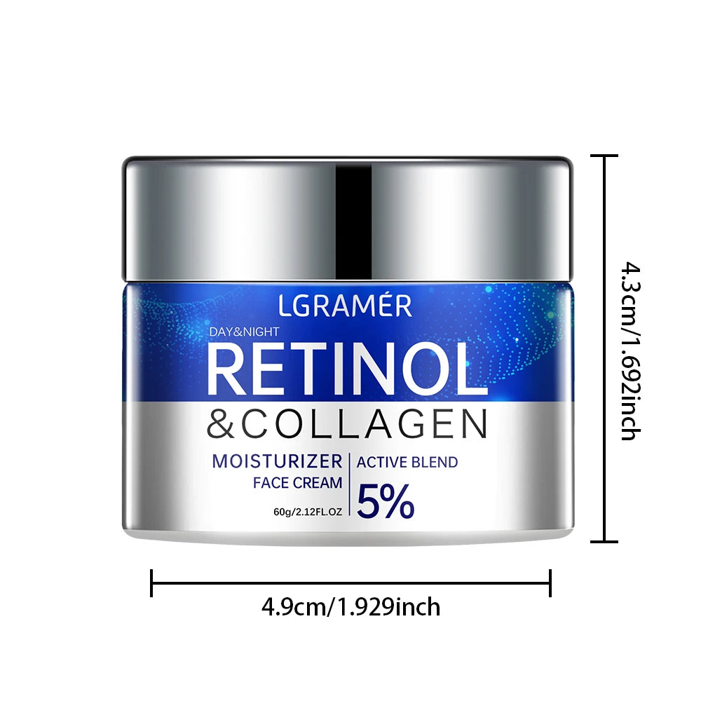 Crème anti-âge raffermissante au rétinol déformable remodelante, raffermissante, liftante, estompe les ridules, blanchissante, hydratante, éclaircissante, soins pour la peau, cosmétique