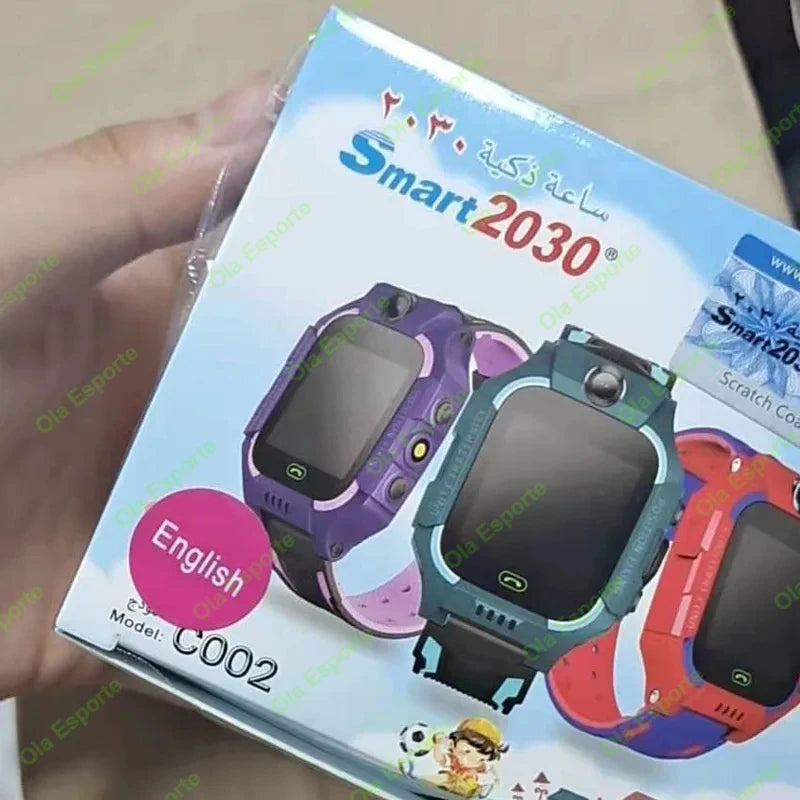 Enfants montre intelligente 2G SOS GPS localisation carte Sim appel montre intelligente caméra montre étanche cadeau pour Ios Android enfants cadeaux 2025